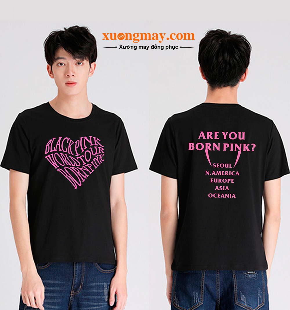 May áo thun đồng phục