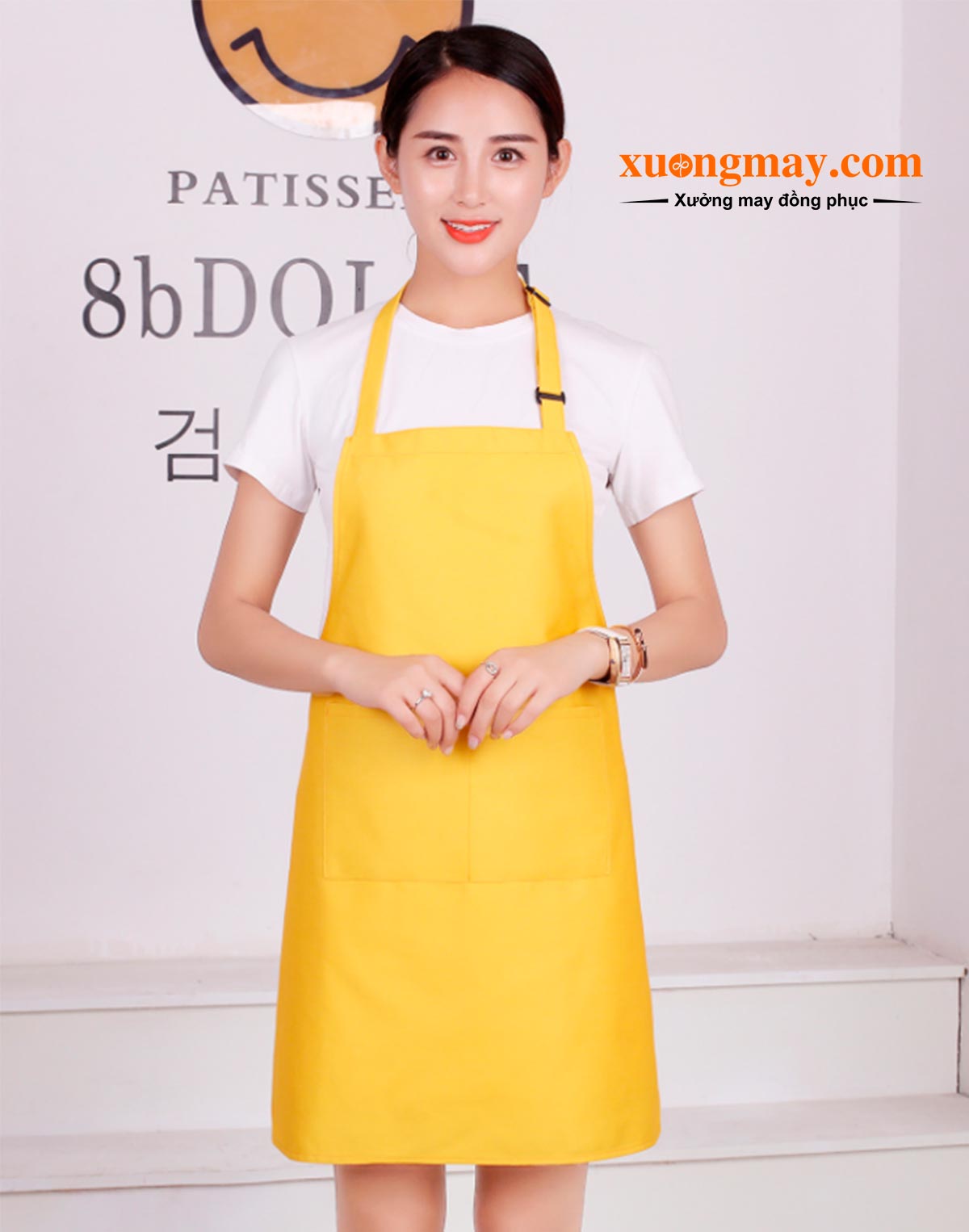 Xưởng may tạp dề