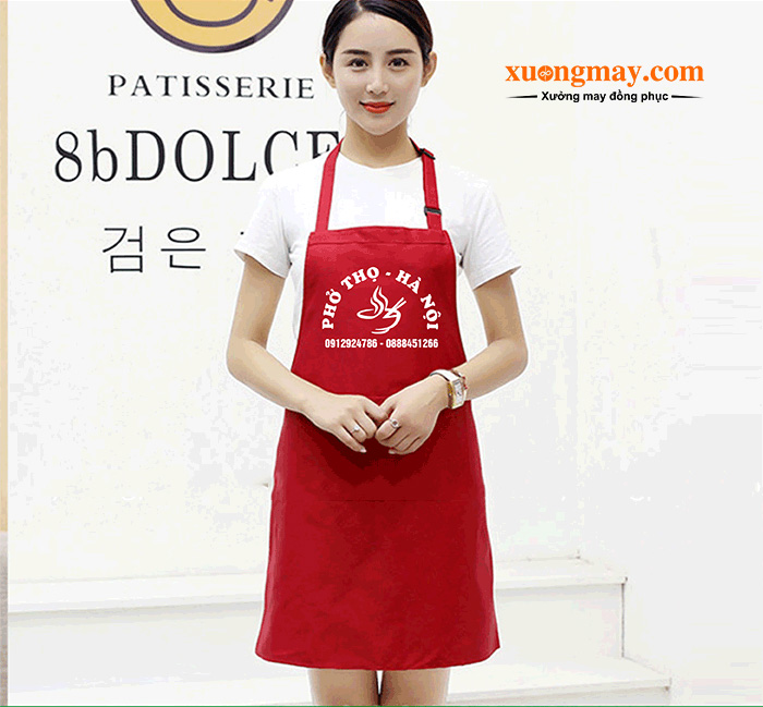 Xưởng may tạp dề đồng phục